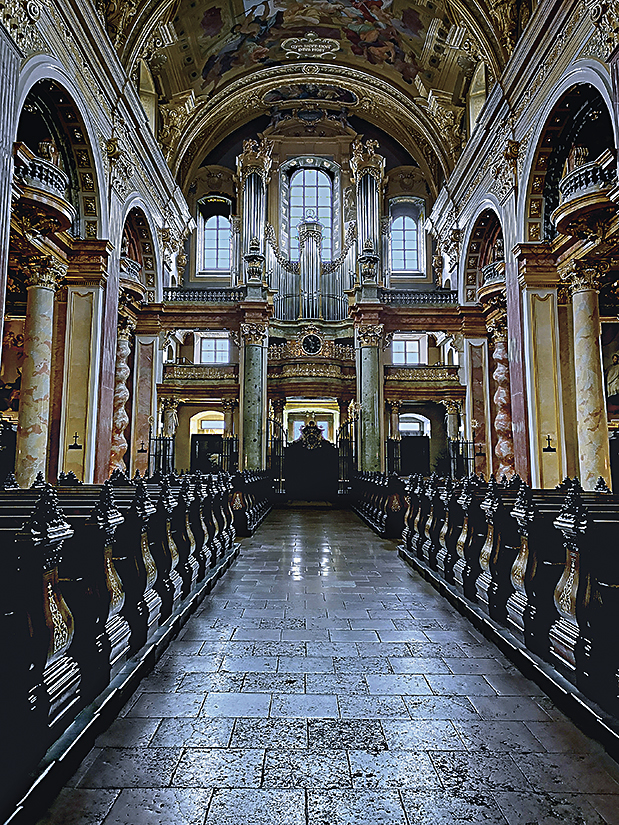 Wien, Jesuitenkirche - neue Orgel